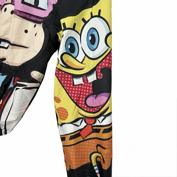 Members Only x Nickelodeon Medium Windbreaker Rocko Ren Stimpy Rugrats Spongebob - Picture 3 of 10
